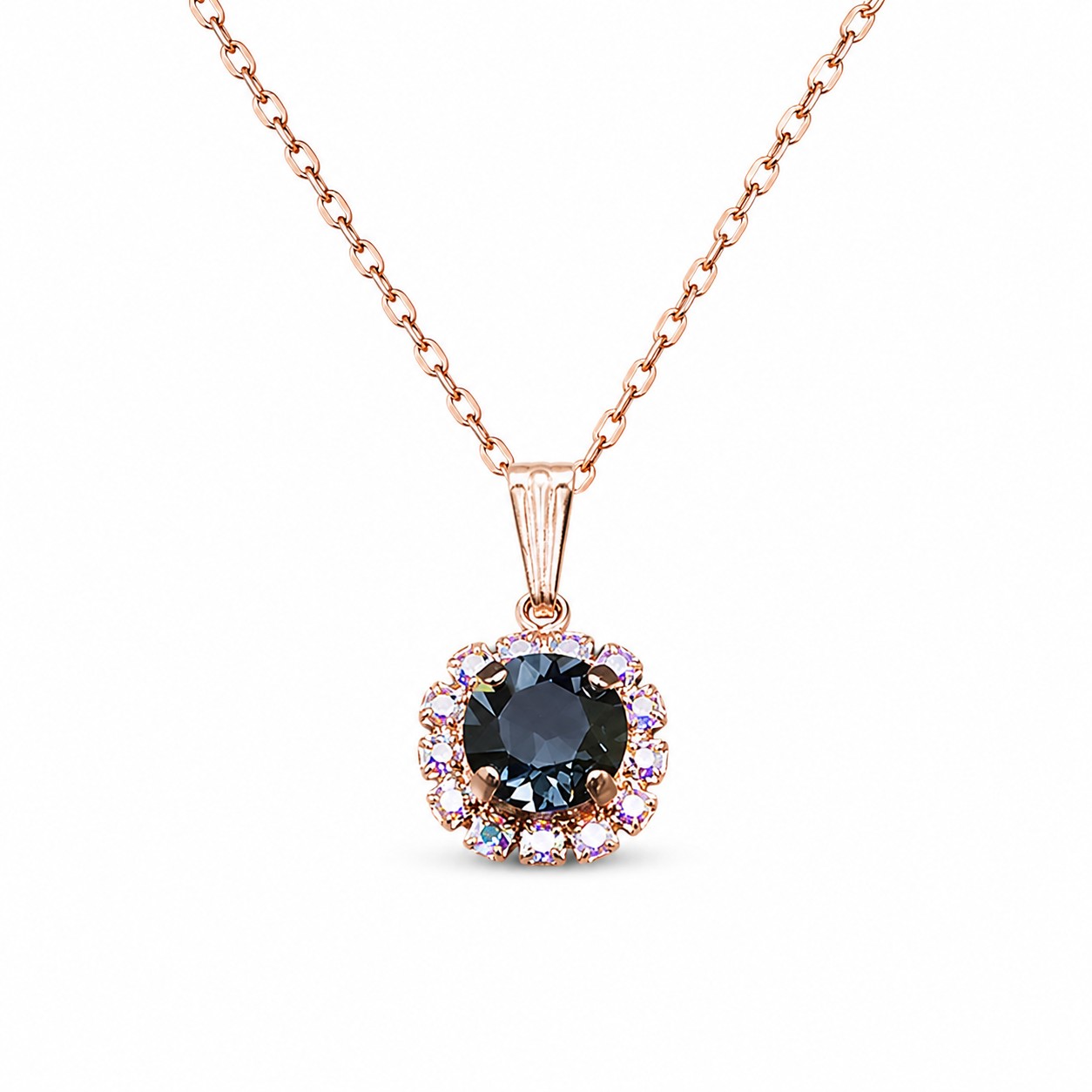Pakabukas „Glory (Graphite)“ su Swarovski® kristalais