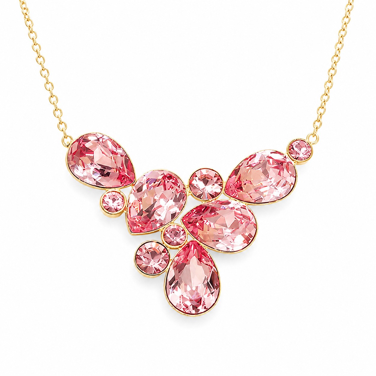 Pakabukas „Fillory Magic (Light Rose)“ su Preciosa® kristalais