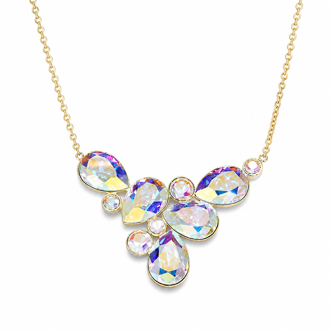 Pakabukas „Fillory Magic (Aurora Borealis)“ su Preciosa® kristalais