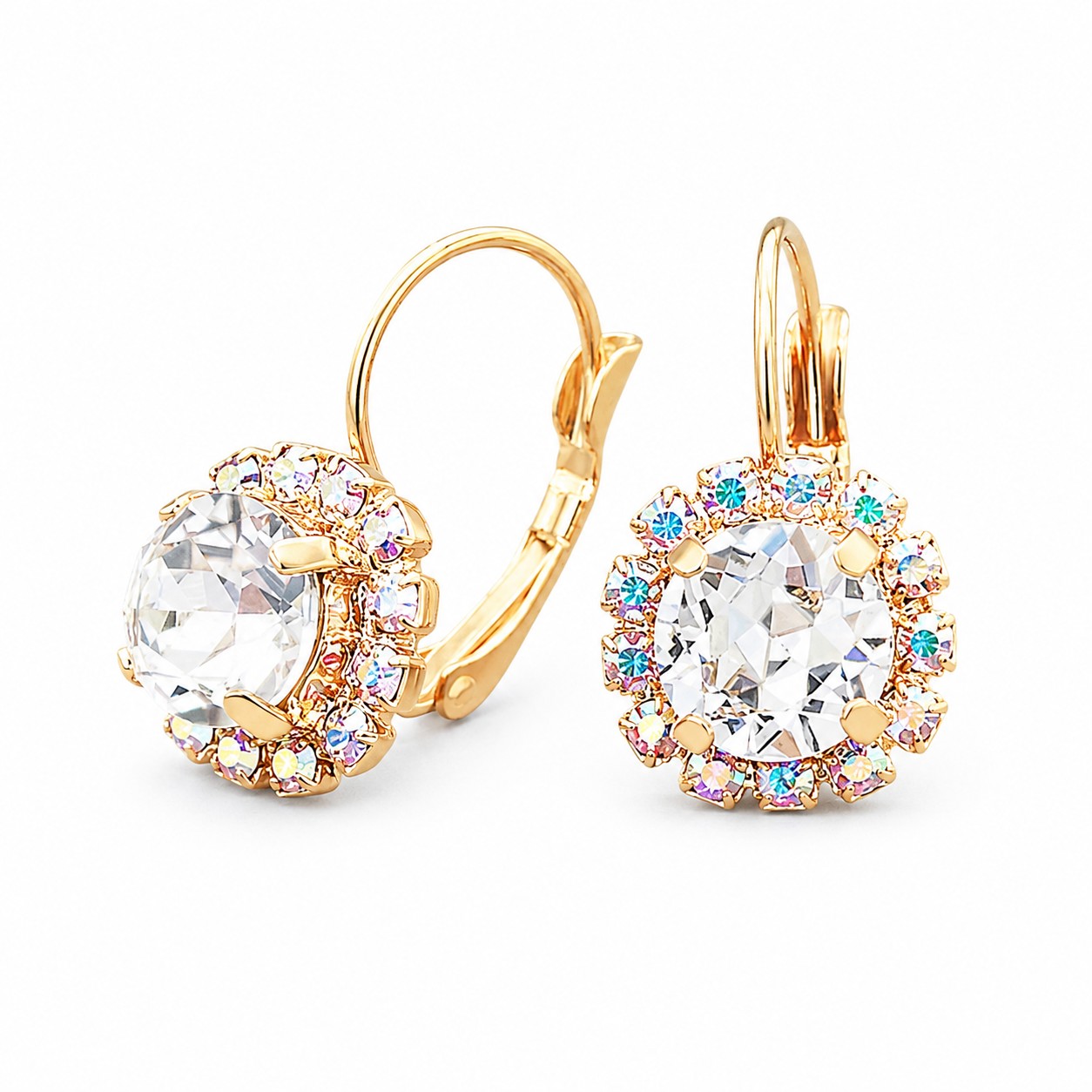 Auskarai „Glory II“ su Swarovski® kristalais