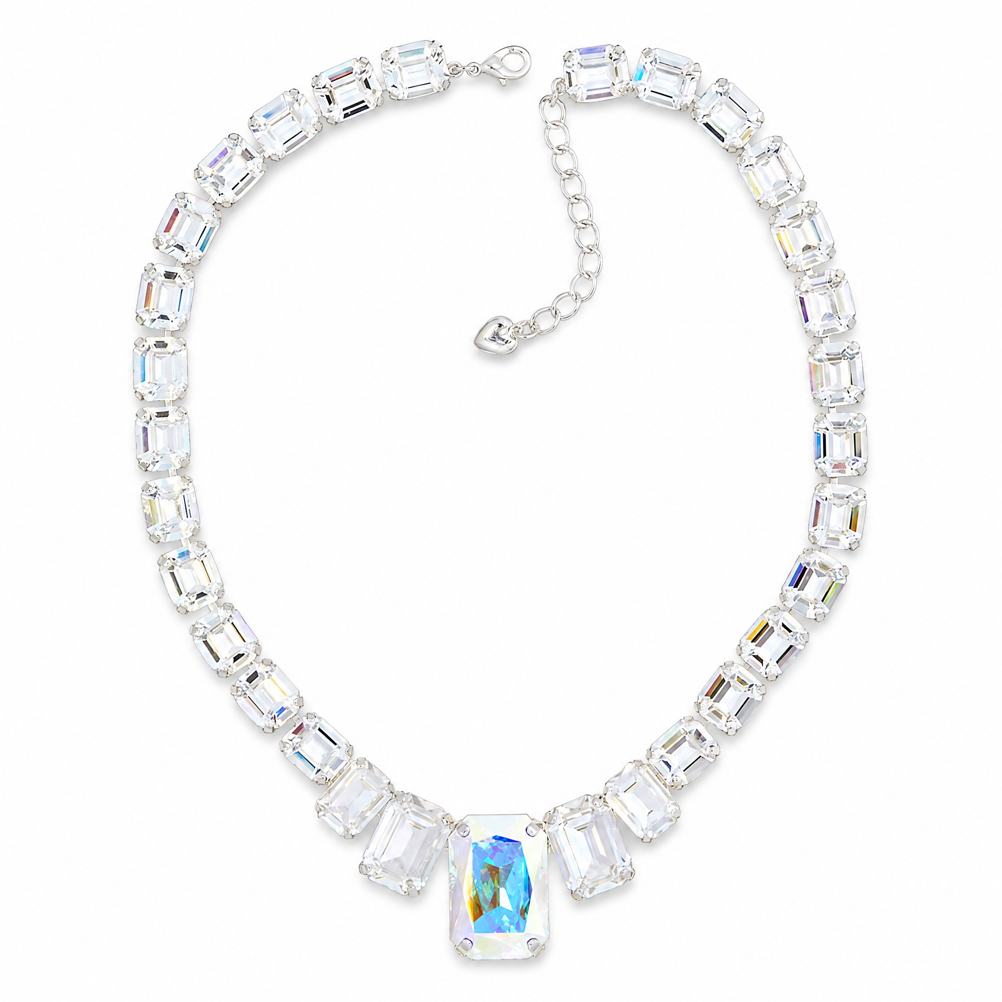 Vestuvinis vėrinys „Modern (Aurora Borealis)“ su Swarovski® kristalais