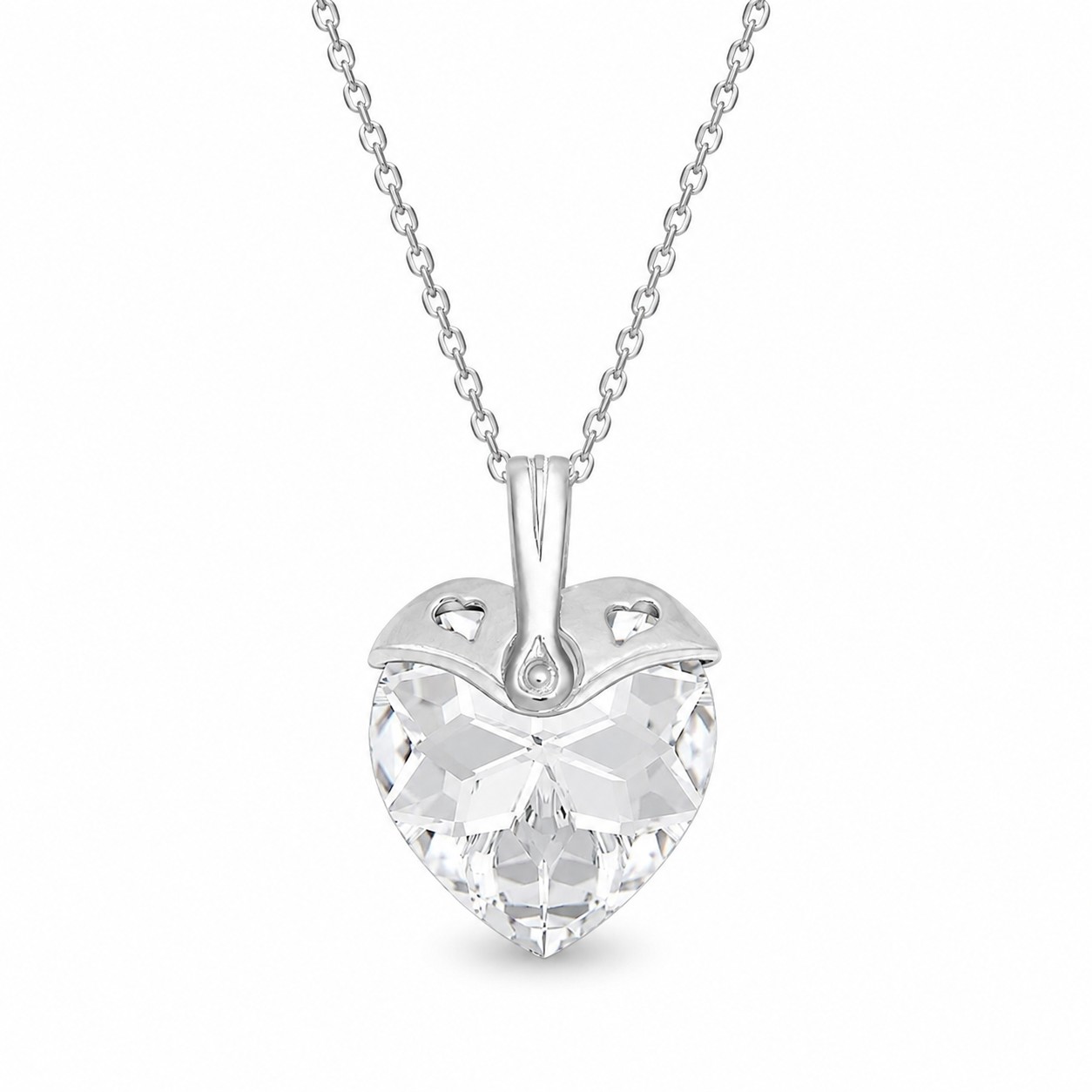 Kaklo papuošalas moterims DiamondSky „Cupid II“ su Swarovski kristalais