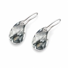 Sudraba auskari „Baroks“ ar Swarovski® kristāliem