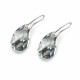 Sudraba auskari „Baroks“ ar Swarovski® kristāliem