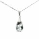 Sudraba kulons „Baroque“ ar Swarovski® kristāliem