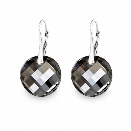 Sudraba auskari „Mēness (Silver Night)“