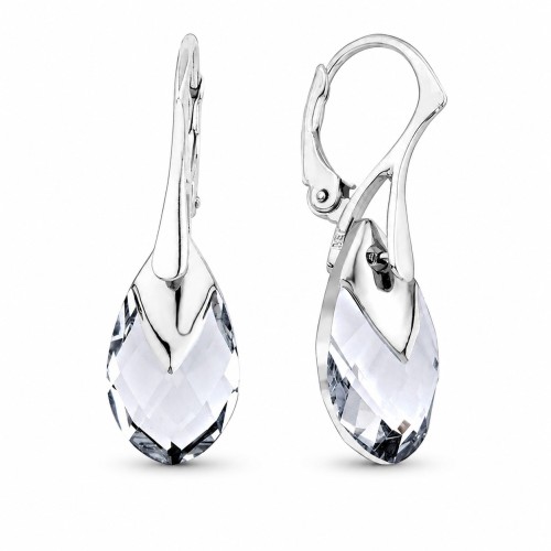 Sudraba auskari „Baroks II (Light Chrome)“