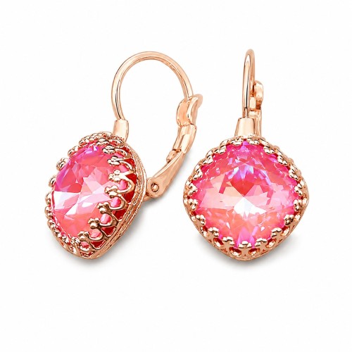 Auskari „Vintage IV (Lotus Pink DeLite)“
