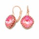 Auskari „Vintage IV (Lotus Pink DeLite)“ ar Swarovski® kristāliem