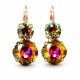 Auskari „Apžilbinošs Mirdzums VI (Volcano)“ ar Swarovski™ kristāliem