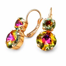Auskari „Apžilbinošs Mirdzums VI (Volcano)“ ar Swarovski™ kristāliem