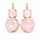 Auskari „Apžilbinošs Mirdzums VI (Rose Water Opal)“ ar Swarovski® kristāliem