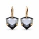 Auskari „Bermudu Trīsstūris (Light Chrome)“ ar Swarovski® kristāliem