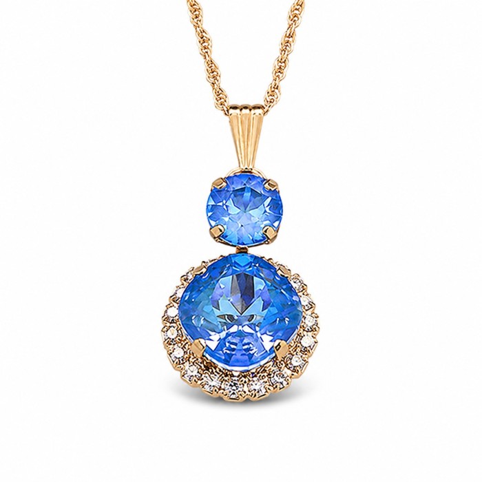 Komplekts sievietēm „Clarice VI (Ocean DeLite)“ ar Swarovski® kristāliem