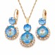 Komplekts sievietēm „Clarice VI (Ocean DeLite)“ ar Swarovski® kristāliem