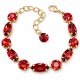 Aproce „Chic II (Scarlet)“ ar Swarovski® kristāliem