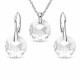 Sudraba komplekts sievietēm „Marianne“ ar Swarovski® kristāliem
