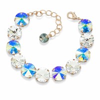 Aproce „Vortex (Aurora Borealis)“ ar Swarovski® kristāliem