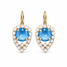Auskari „Dīva (Ocean DeLite)“ ar Swarovski™ kristāliem