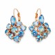 Auskari „Greznība (Light Sapphire Shimmer)“ ar Swarovski™ kristāliem