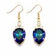 Earrings “Leonora (Bermuda Blue)” created with Crystals by Swarovski®