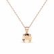 Kulons „Juno (Rose Gold)“ ar Swarovski® kristāliem