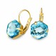 Auskari „Fantāzija (Aquamarine)“ ar Swarovski® kristāliem