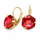Auskari „Fantāzija (Scarlet)“ ar Swarovski® kristāliem