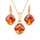 Komplekts „Mistika (Astral Pink)“ ar Swarovski® kristāliem