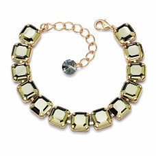 Apyrankė moterims DiamondSky „Imperium (Metallic Light Gold)“ su Swarovski kristalais
