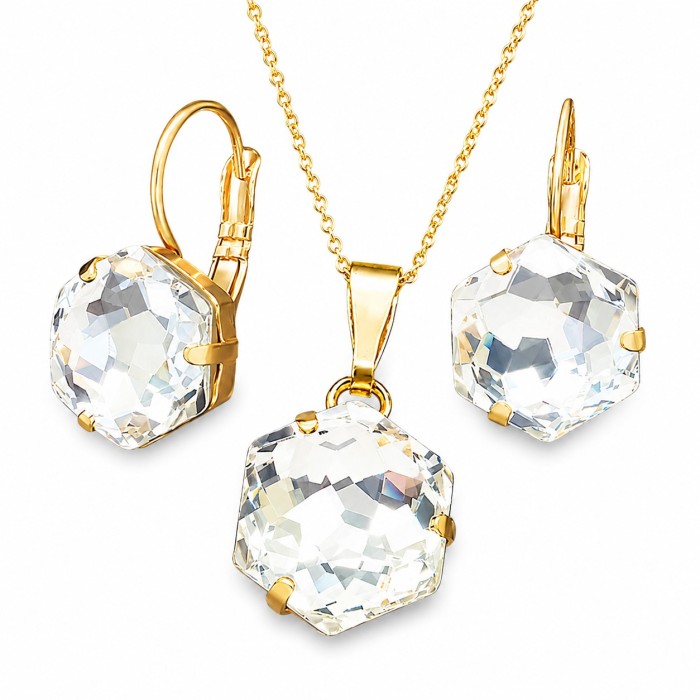 Komplekts „Fantāzija“ ar Swarovski® kristāliem