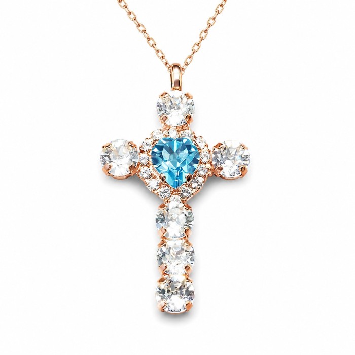 Kulons „For You (Aquamarine)“ ar Swarovski® kristāliem