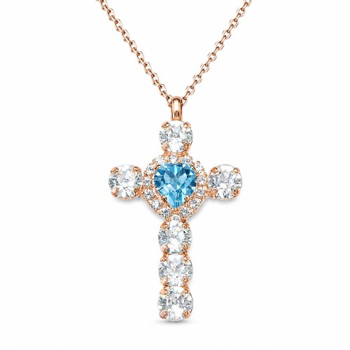Кулон «Для Тебя (Aquamarine)»