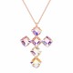 Kulons „Uni (Aurora Borealis)“ ar Swarovski® kristāliem