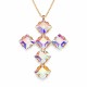 Kulons „Uni (Aurora Borealis)“ ar Swarovski® kristāliem