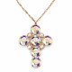 Kulons „Glamour (Aurora Borealis)“ ar Swarovski® kristāliem