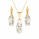 Komplekts sievietēm „Enigma“ ar Swarovski® kristāliem
