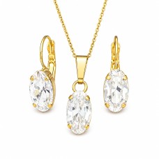 Komplekts sievietēm „Enigma“ ar Swarovski® kristāliem