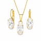 Komplekts sievietēm „Enigma“ ar Swarovski® kristāliem
