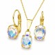 Komplekts „Mistika II (Aurora Borealis)“ ar Swarovski® kristāliem
