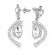 Auskari „J'Adore V“ ar Swarovski® kristāliem