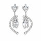 Auskari „J'Adore V“ ar Swarovski® kristāliem