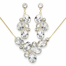 Papuošalų rinkinys moterims DiamondSky „Fillory Magic“ su Preciosa® kristalais