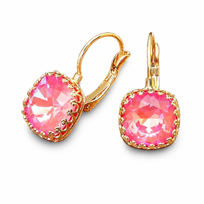 Komplekts sievietēm „Vintage V (Lotus Pink DeLite)“ ar Swarovski® kristāliem