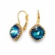 Komplekts sievietēm „Vintage IV (Bermuda Blue)“ ar Swarovski® kristāliem