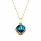 Komplekts sievietēm „Vintage IV (Bermuda Blue)“ ar Swarovski® kristāliem