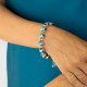 Aproce „Vortex (Bermuda Blue)“ ar Preciosa® kristāliem