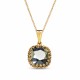 Komplekts sievietēm „Vintage V (Light Chrome)“ ar Swarovski® kristāliem