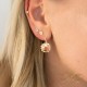 Auskari „Krāšņums II (Rose Gold)“ ar Swarovski® kristāliem