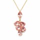 Kulons „Amber II (Light Rose)“ ar Preciosa® kristāliem